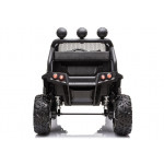 Elektrické autíčko Mercedes Unimog S - nelakované - čierne